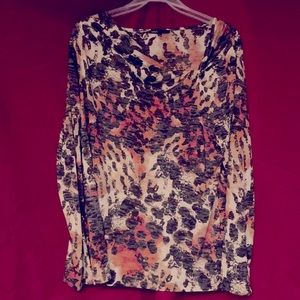 I’m selling a leopard print t shirt.